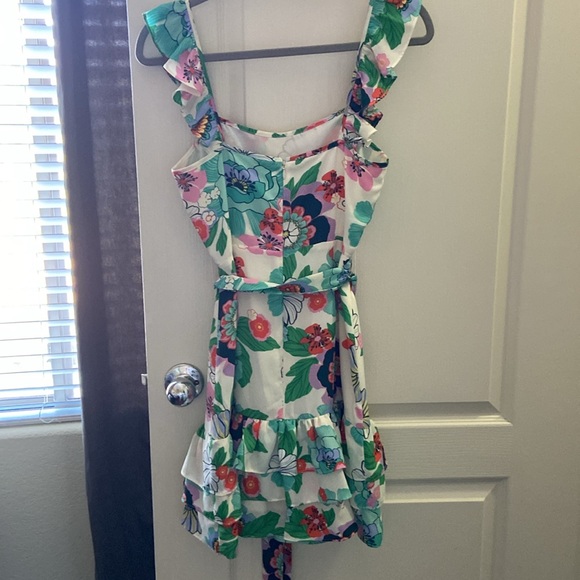 LIKELY Floral Ruffle Dress - Picture 5 of 7